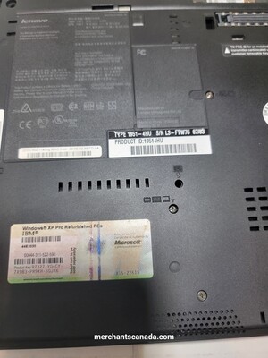 Lenovo ThinkPad T60 Intel T2500 2.0 GHz | 1GB | 60GB | 14" | DVD-CDRW | Windows XP Pro | 1951-4HU