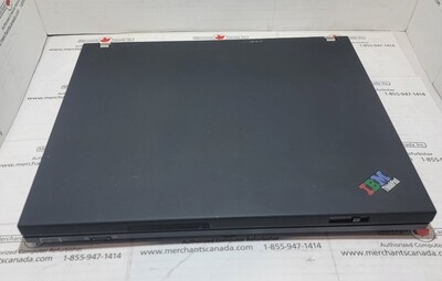 Lenovo ThinkPad T60 Intel T2300 1.66 GHz | 1GB | 40GB | DVD+ | 14" | RJ-45 LAN | WIFI | Windows XP Pro | 1951-28U | 195228U