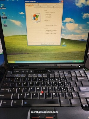 IBM ThinkPad T30 Pentium 4 M1.80 GHz | 512MB | 40GB | CD | 14&quot; | ATI Mobility Radeon 7500 | Windows XP Loaded with License | 2366-83U