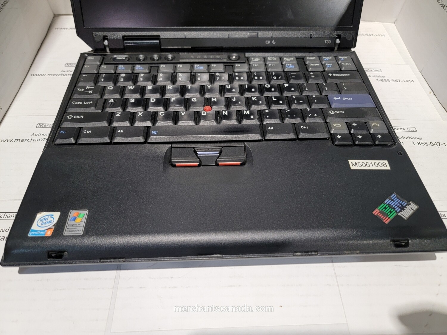 IBM ThinkPad T30 Pentium 4 M1.80 GHz | 512MB | 40GB | CD | 14