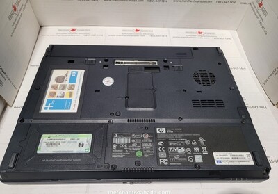 HP Compaq NC8230 | P4 1.73 GHz | 512MB | 40GB | 15" | ATI Mobility Radeon X600 | 1680 x 1050 | DVD+ | VGA | Serial | S-Video | PR17UA#ABA​ | Windows XP Pro loaded with License​