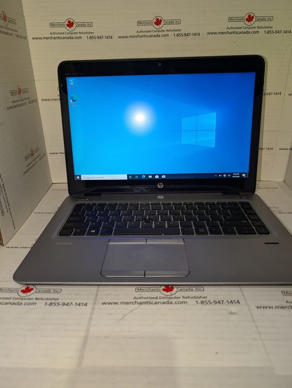 HP Laptop ELITEBOOK 840 G4 I7-7600U 2.8 GHZ | 16GB | 256GB SSD | 14" FHD Touch Screen | English KB Backlit | USB-C | VGA | Camera | RJ45 | 1LN64UC#ABA