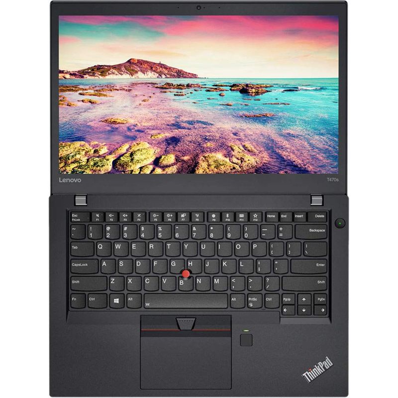 LENOVO ThinkPad T470s Laptop | 1 x INTEL CORE I7-7600U CPU | 14" | 16G | 256G SSDR | ENGLISH KB | Camera | | Win10P | SL10M60149 JS