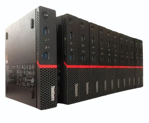 Lenovo ThinkCentre M900 Tiny Intel Quad Core i5-6500T Up to 3.10 GHz | 8GB | 128GB SSD | RJ-45 | Windows 10 Professional | 10FLS0A000 | 10FLS3Y700