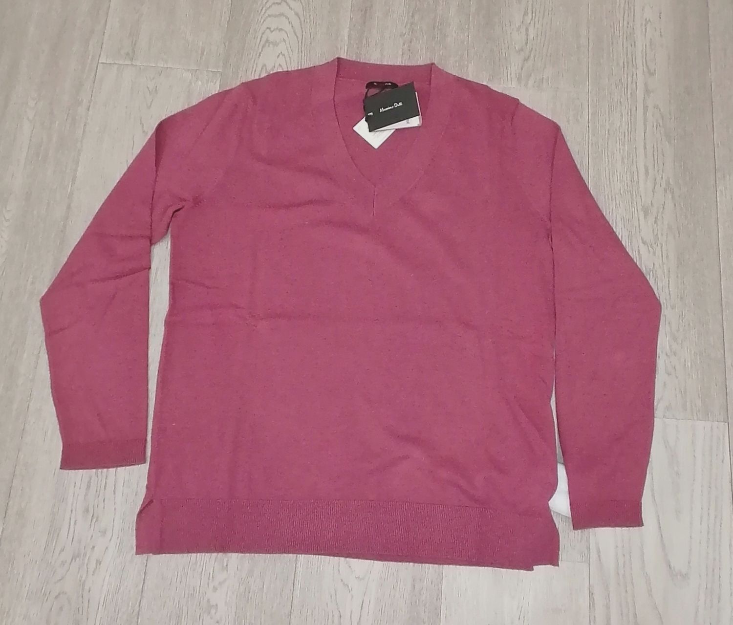 Massimo Dutti V-Neck Sweater | New