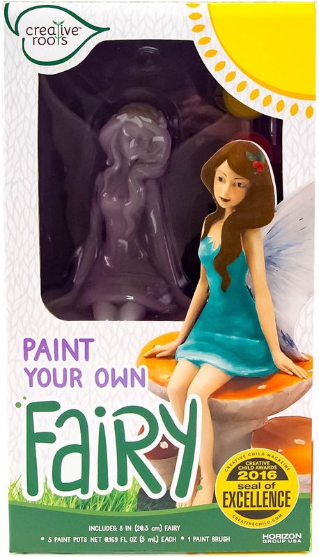 Creative Roots Paint Your Own Fairy Kit – Horizon Group USA – New