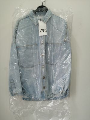 ZARA Denim Button Up Shirt