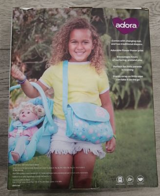 Adora Blue Diaper Bag with Accessories| New In Box