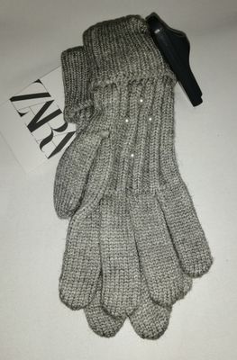 ZARA Knit Gloves | New