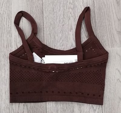 ZARA Cut-work Crop Top