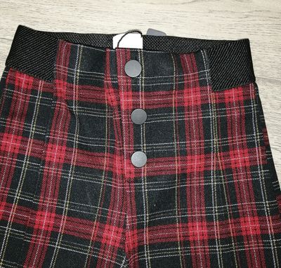 ZARA Plaid Trousers | New