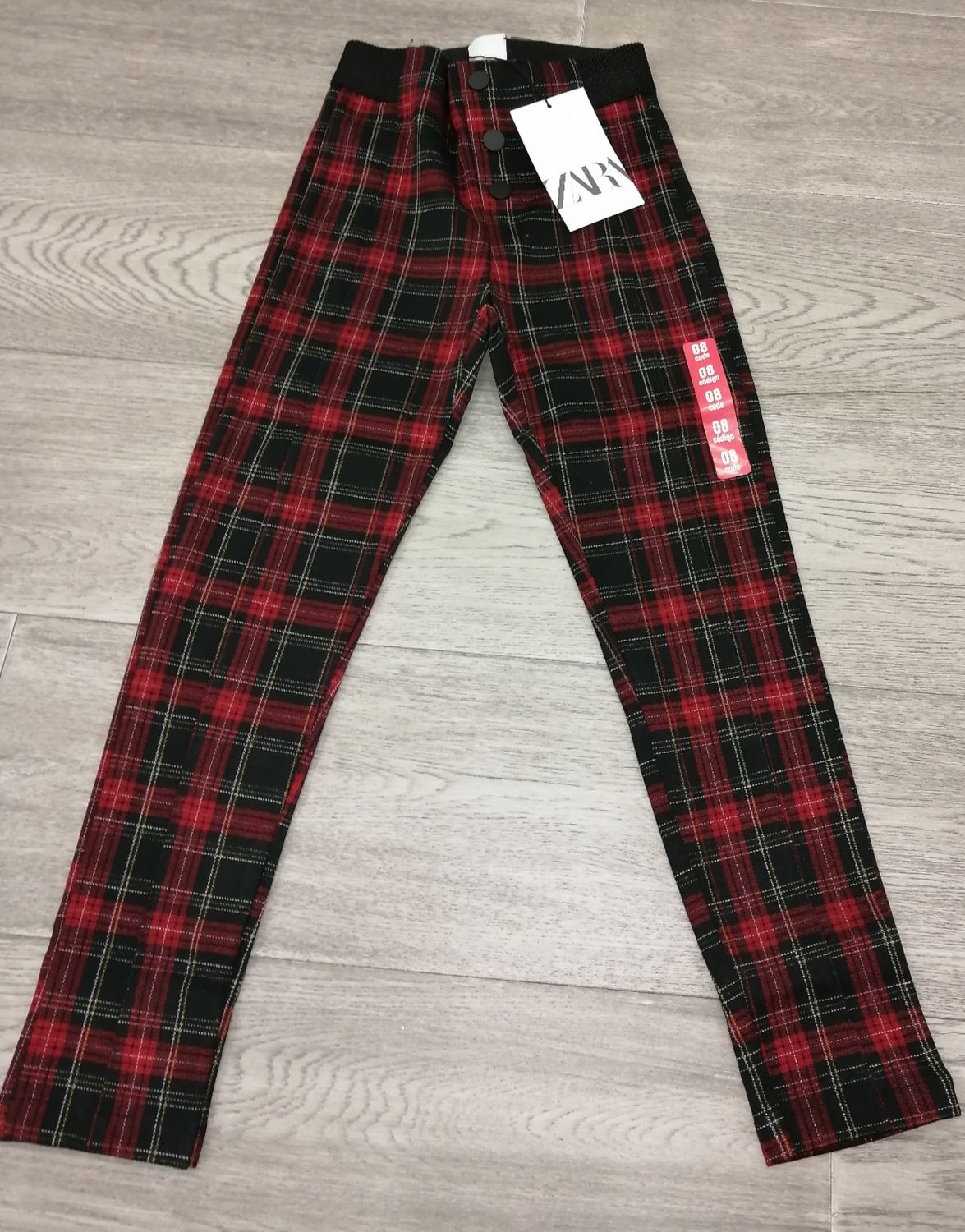 ZARA Plaid Trousers | New