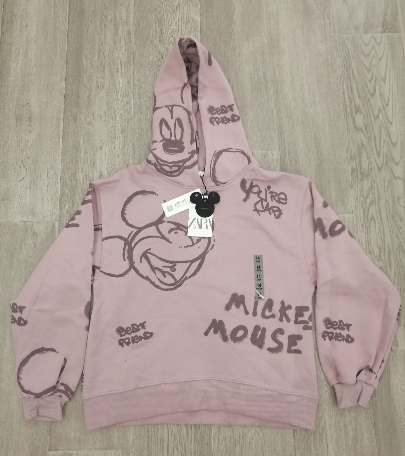 ZARA Mickey Mouse Sweatshirt  | New