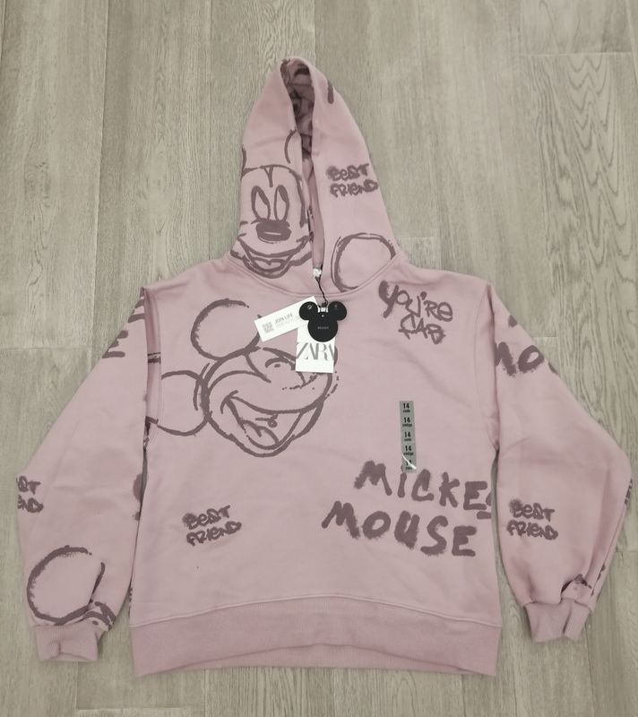 ZARA Mickey Mouse Sweatshirt  | New