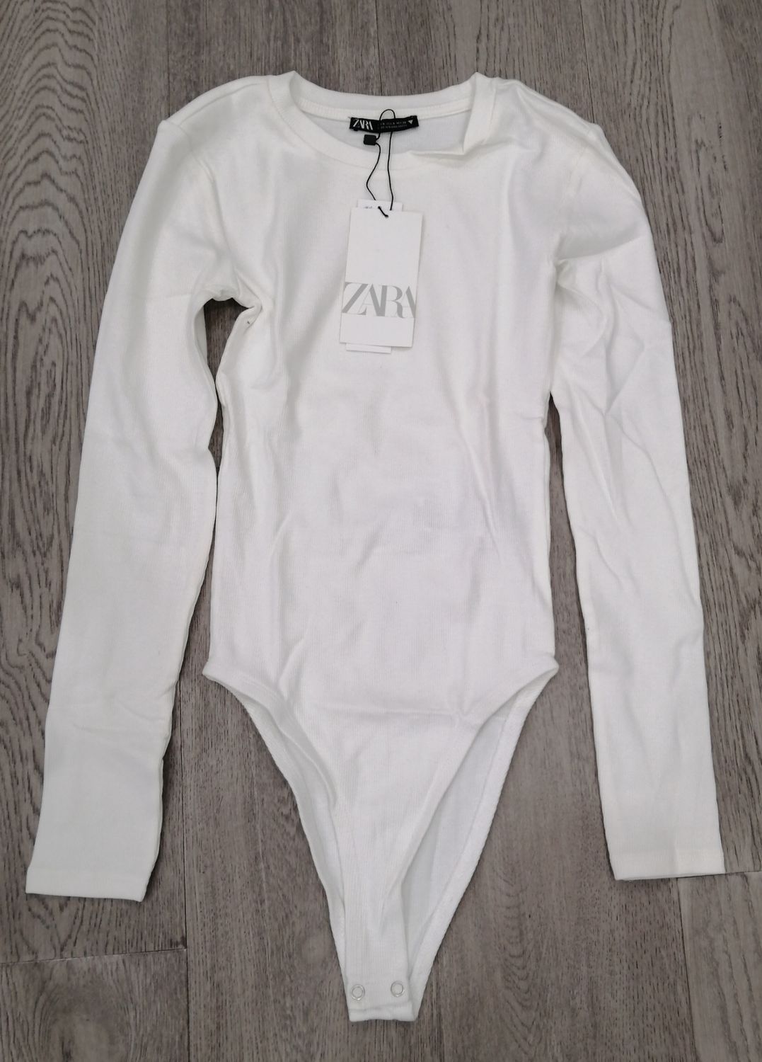 ZARA Long Sleeve Bodysuit | New