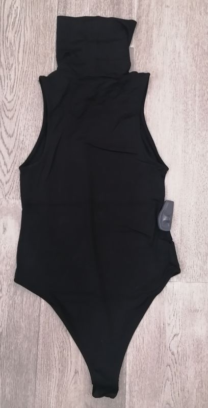 ZARA Women's Turtleneck Bodysuit – Black – New