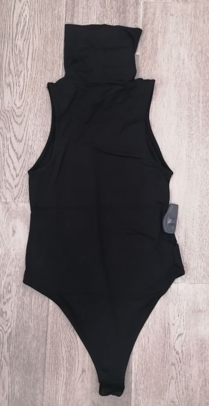 ZARA Women's Turtleneck Bodysuit – Black – New
