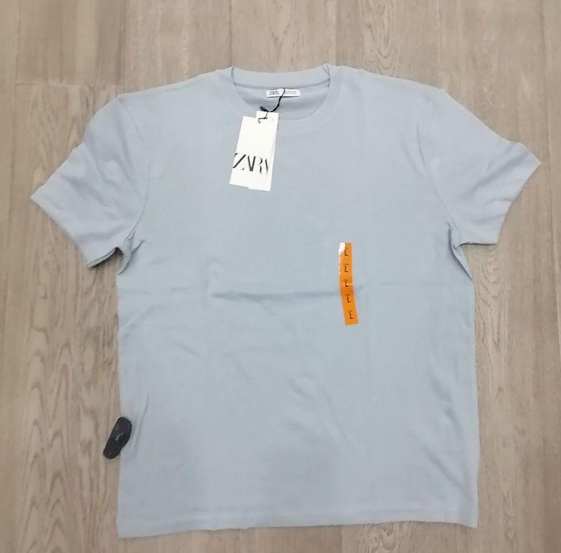 ZARA Women's T-Shirt – 100% Cotton – New