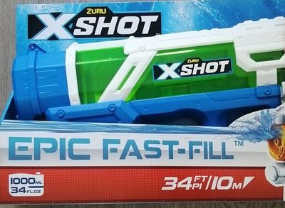 X-Shot Epic Fast-Fill Water Gun- 1,000 ml  | New In Box