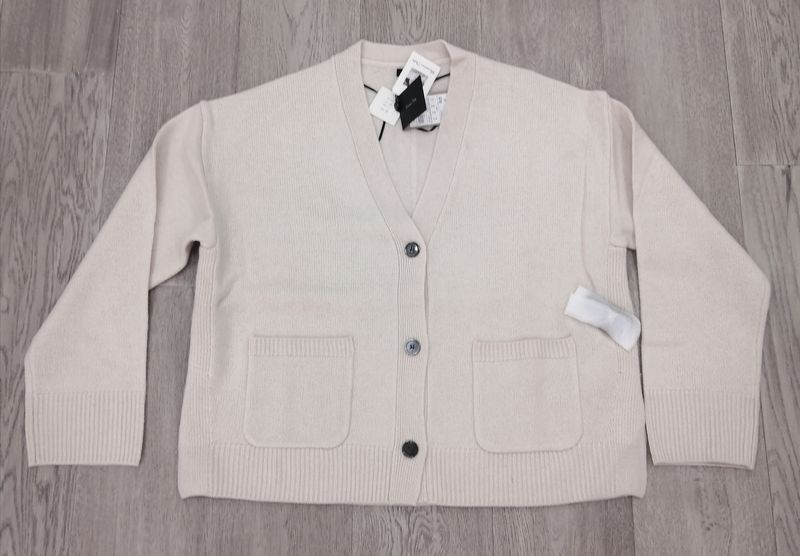 Massimo Dutti | Wool And Cashmere Cardigan | New