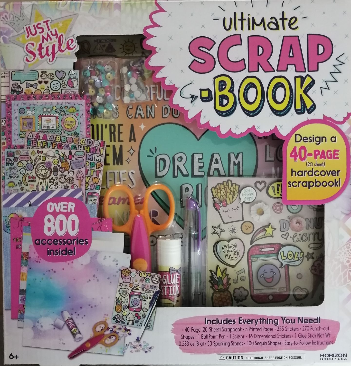 Horizon Group USA | Ultimate Scrap Book | New In Box | 765940440575