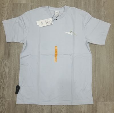 ZARA Embroidered T-Shirt | New