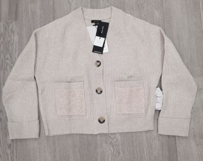 Massimo Dutti T-Shirt Buttoned Cardigan | New