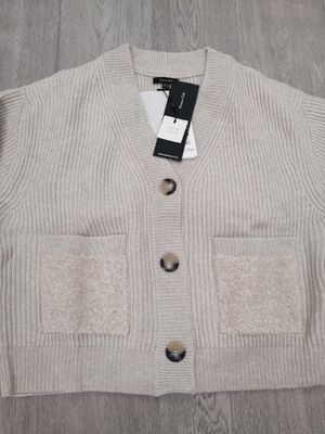 Massimo Dutti T-Shirt Buttoned Cardigan | New
