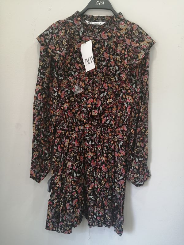 ZARA Floral Print Dress
