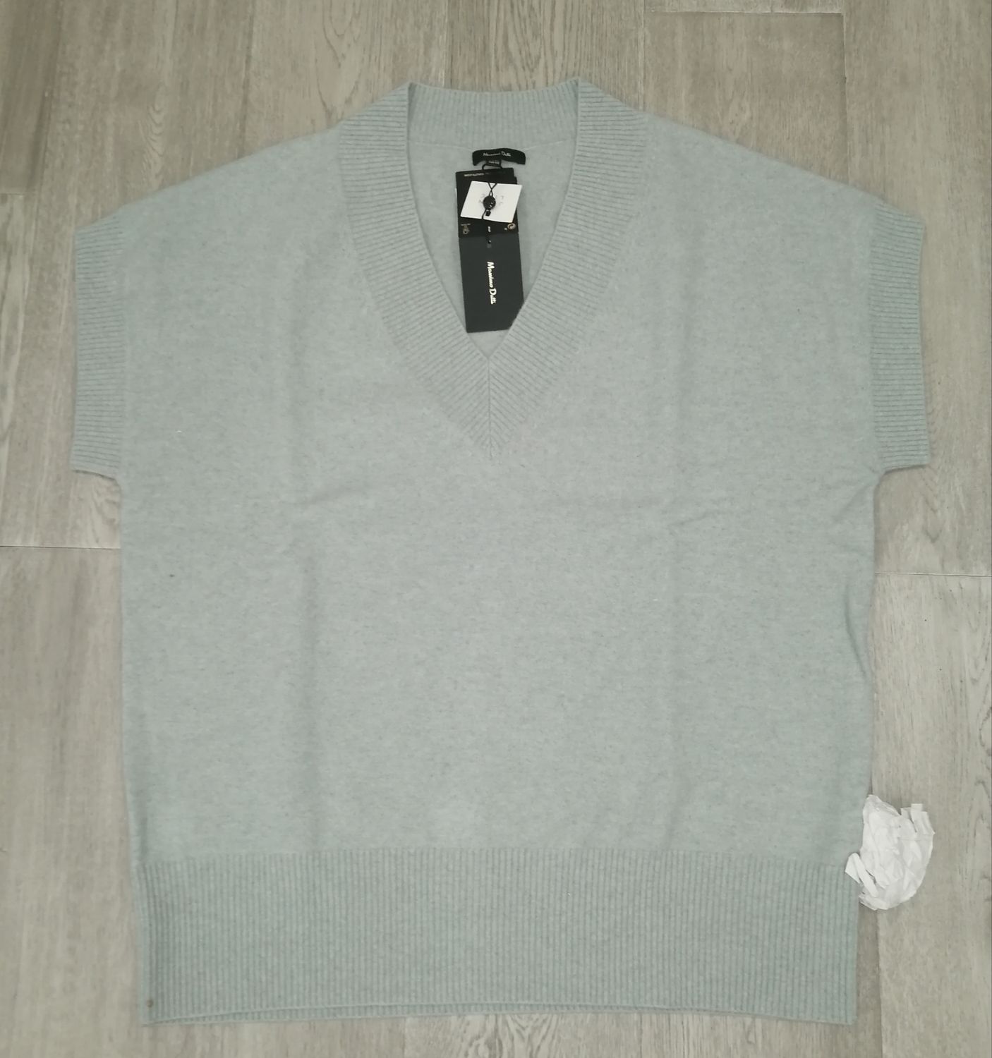 Massimo Dutti V-Neck Sweater | New