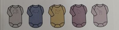 ZARA Baby Onesie - Animal Print - Pack of 5