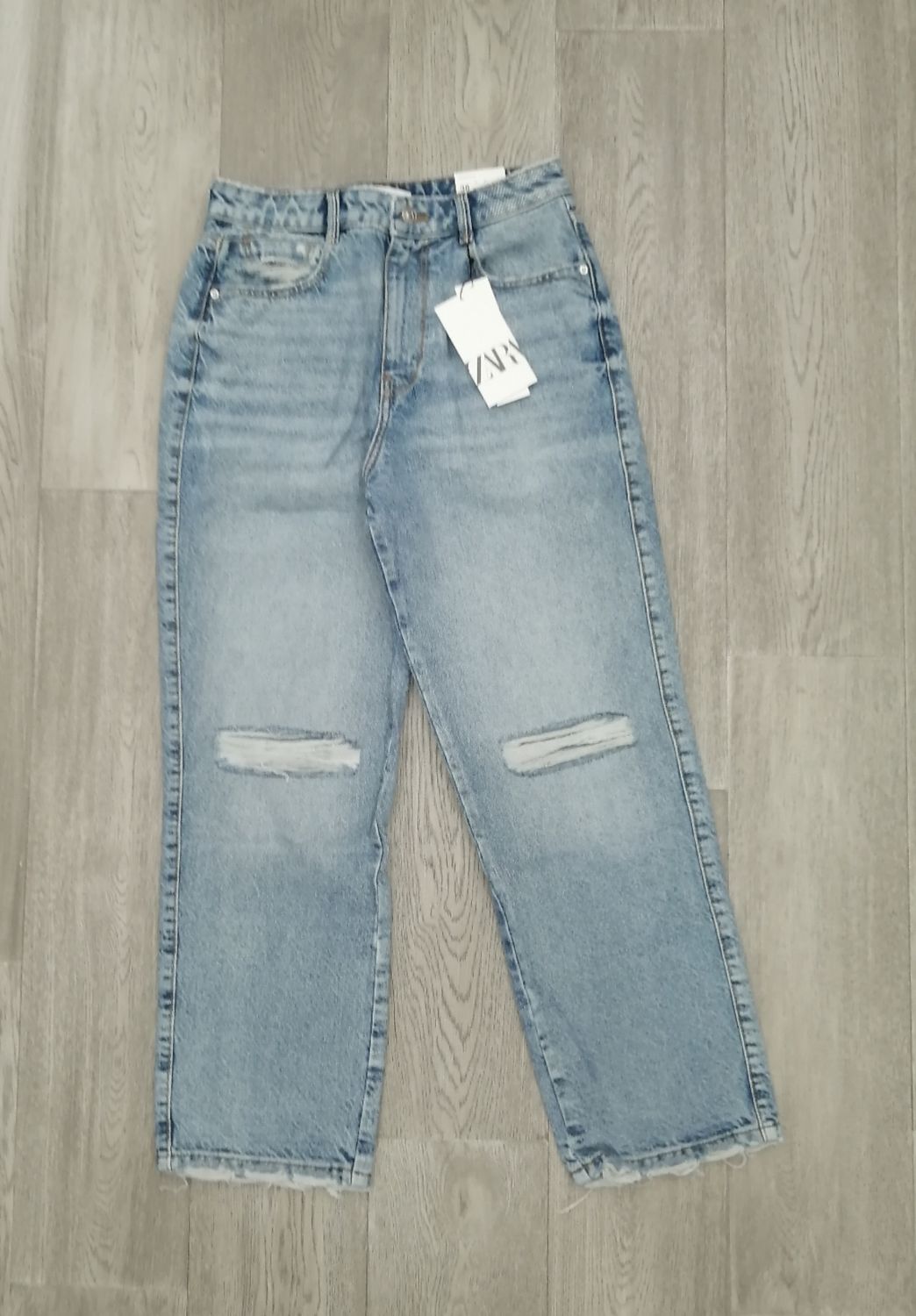 ZARA Jeans |High Rise Straight Fit | New