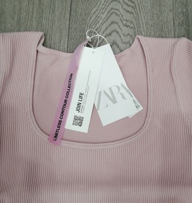 ZARA Cropped Full Sleeve Tee