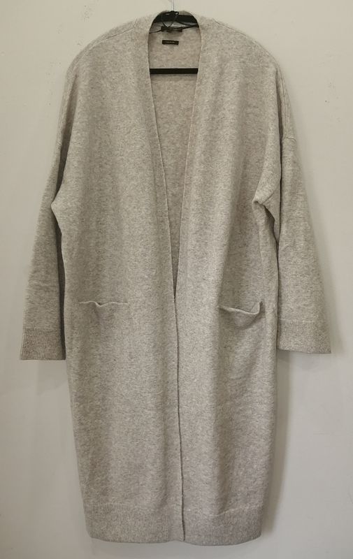 Massimo Dutti Full Sleeves Open Long Cardigan | New