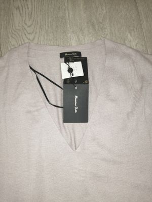 Massimo Dutti V-Neck Sweater | New