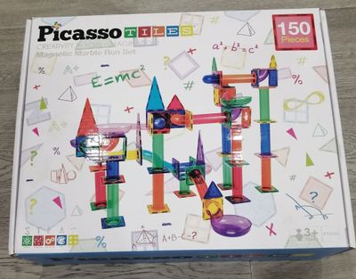 PICASSO 150-Pieces Magnetic Marble Run Set | New In Box