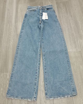 ZARA Jeans | High Rise Wide Leg | New