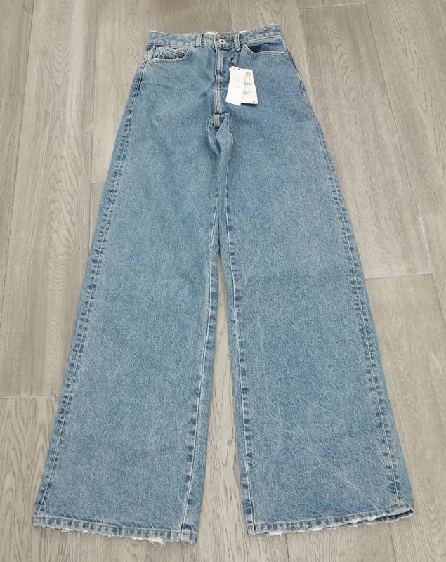 ZARA Jeans | High Rise Wide Leg | New