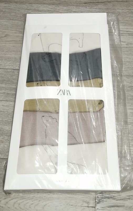 ZARA Bodysuit | Animal Print Pack of 5 | New