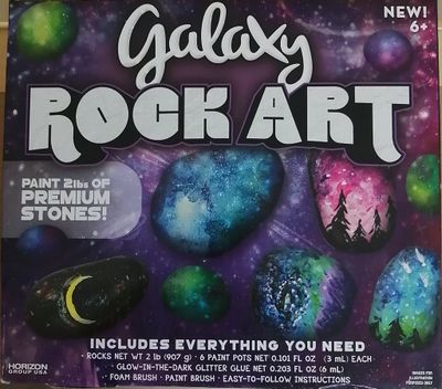 Horizon Group USA | Galaxy Rock Art Paint Set | 765940842843