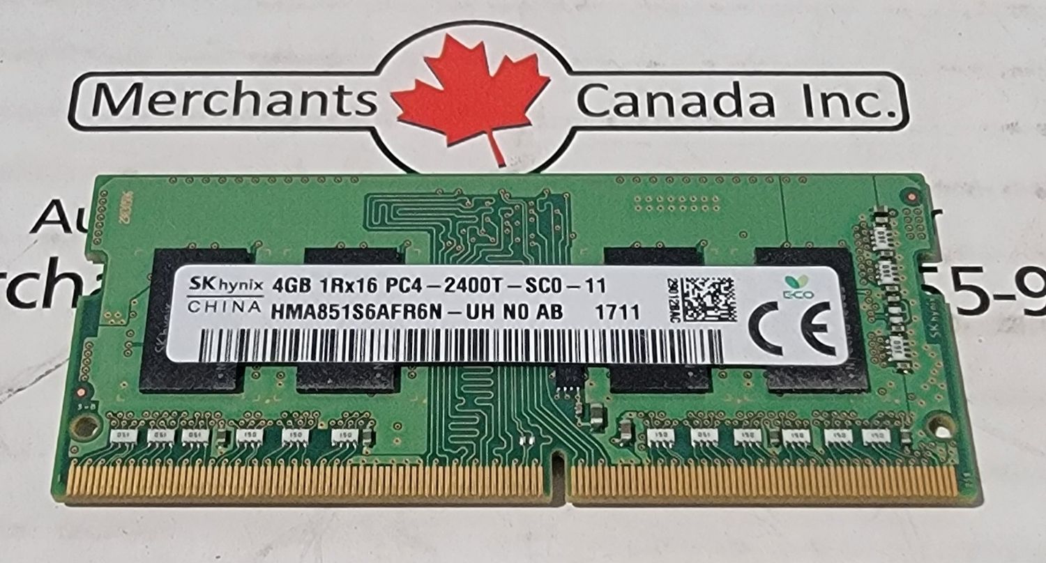 HMA851GS6AFR8N-UH | SK HYNIX 4GB PC4-19200 DDR4-2400MHz 260-Pin SODIMM