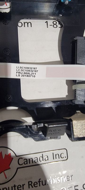 00XL211 | SC10M32187 | Original OEM Lenovo 2.5" SATA HDD/SSD Caddy with Flex Cable connector for ThinkCentre M710s M710q M910q M910x M920q M920x