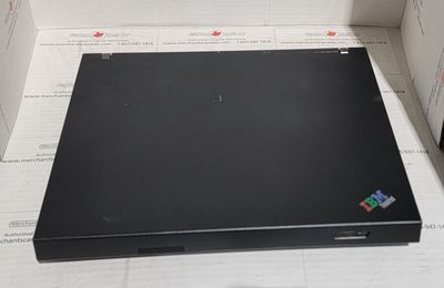1836-QNF | IBM ThinkPad R51 | P4 1.6 GHz | 512MB | 40GB | DVD-CDRW | 15" | ATI Mobility Radeon 9000 | DVD+CDRW | PARALLEL | PS2 | VGA | FireWire | USB | Modem | LAN | Wi-Fi | Windows XP professional