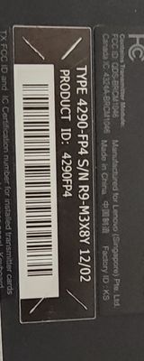 4290-FP4 | Lenovo ThinkPad X220i | 1.2GHz| 8GB | 4GB | 12.5" HD | VGA \ DISPLAY PORT | SD CARD | USB | Windows 7 Professional | 4290FP4