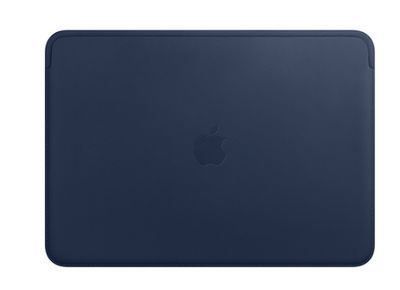 Leather Sleeve for 13&quot; MacBook Air &amp; MacBook Pro-Midnight Blue | MRQL2ZM/A