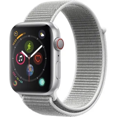 MU6C2VC/A | A1978 | Apple Watch Series 4 Aluminum | Silver | Seashell Sport Loop | GPS | 44 mm | 190198843272