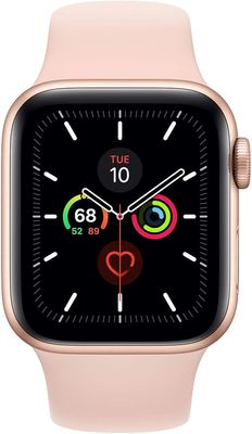 MU682VC/A | A1977 | Apple Watch Series 4 Aluminum | Gold | Pink Sand Sport Band | GPS | 40 mm | 190198842311