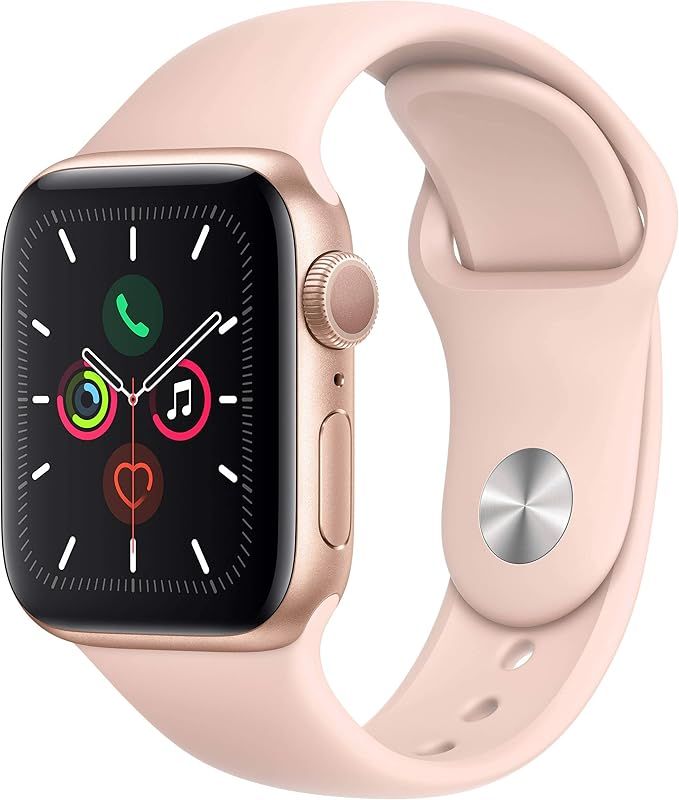 MU682VC/A | A1977 | Apple Watch Series 4 Aluminum | Gold | Pink Sand Sport Band | GPS | 40 mm | 190198842311