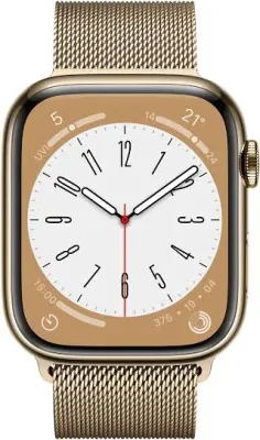 MTV82VC/A | A2008 | Apple Watch Series 4 Stainless Steel | Gold | Gold Milanese Loop | GPS + Cellular | 44 mm