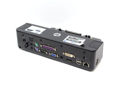 A7E32AA#ABA | HP 90W Docking Station | USB | VGA | DisplayPort | Ethernet | Audio | No Power Adapter |